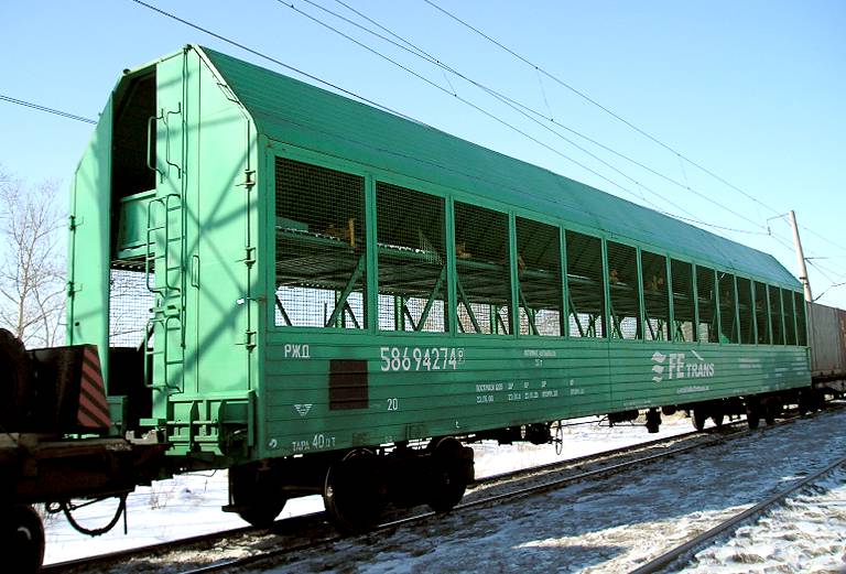 Железнодорожные перевозки авто сеткой из Самары в Канск