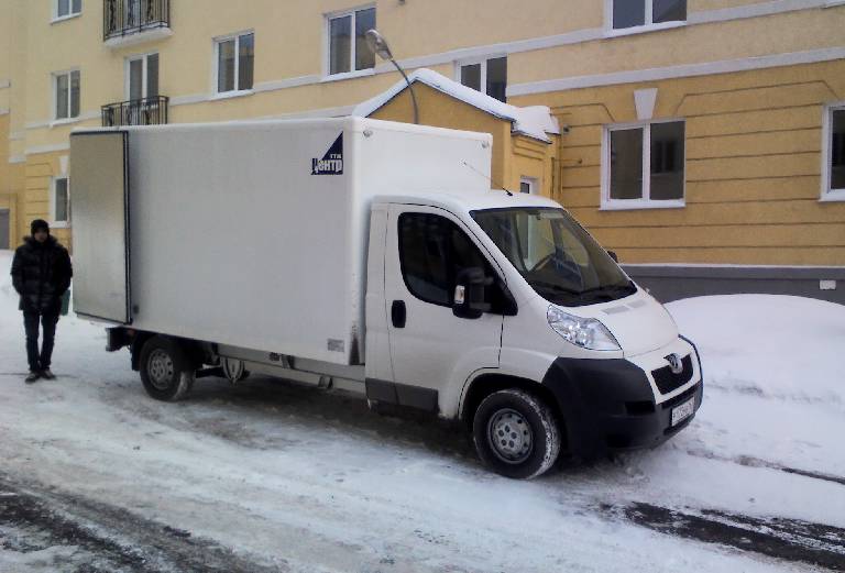 Перевозка мороженого из Санкт-Петербург в Санкт-Петербург
